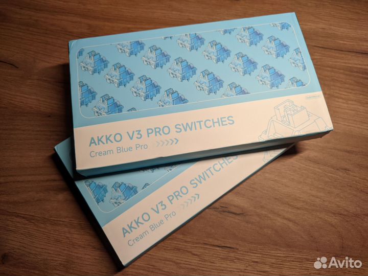 Свитчи Akko V3 Cream Blue Pro (90шт.)
