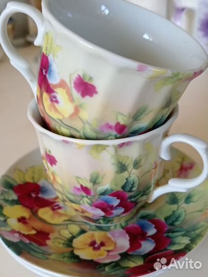 Чашка с блюдцем