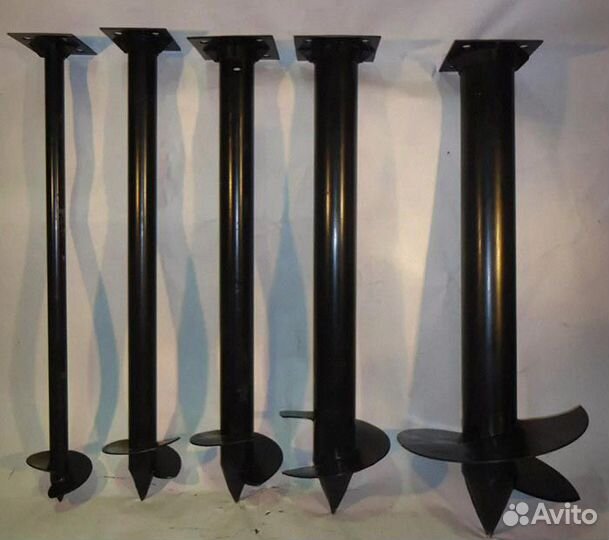 Винтовые сваи, фундамент