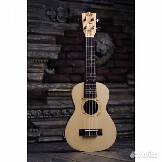 Укулеле flight DUC 325 CEQ SP/ZEB концерт