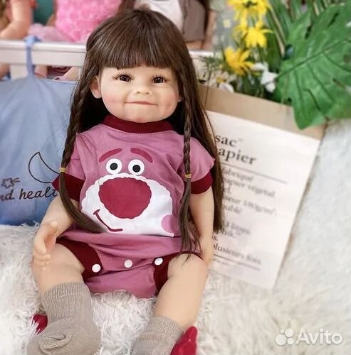 Кукла Реборн силиконовая девочка