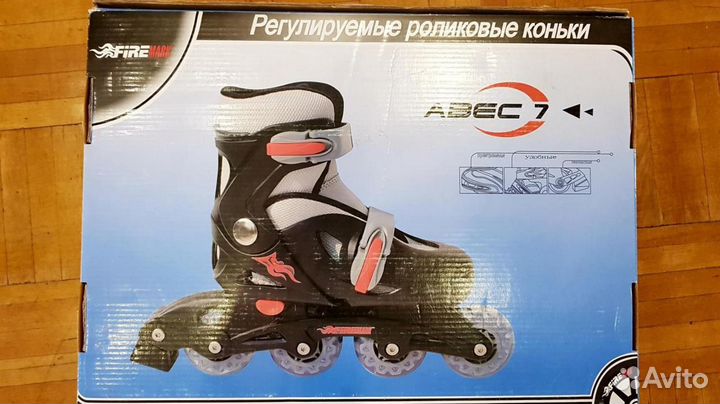 Роликовые коньки Fire mark abec 7