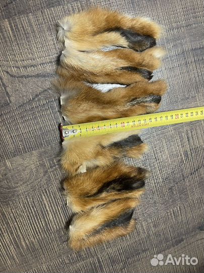 Натуральный мех лисы хвост для Tai'Shen