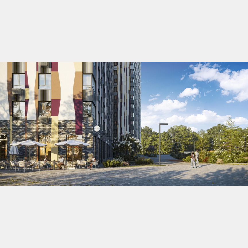 1-к. квартира, 42,8 м², 8/17 эт.