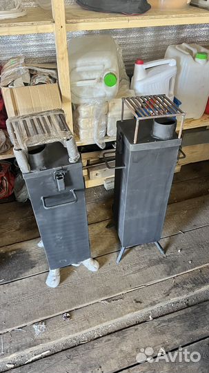 Печь для палатки или гаража длительного горения