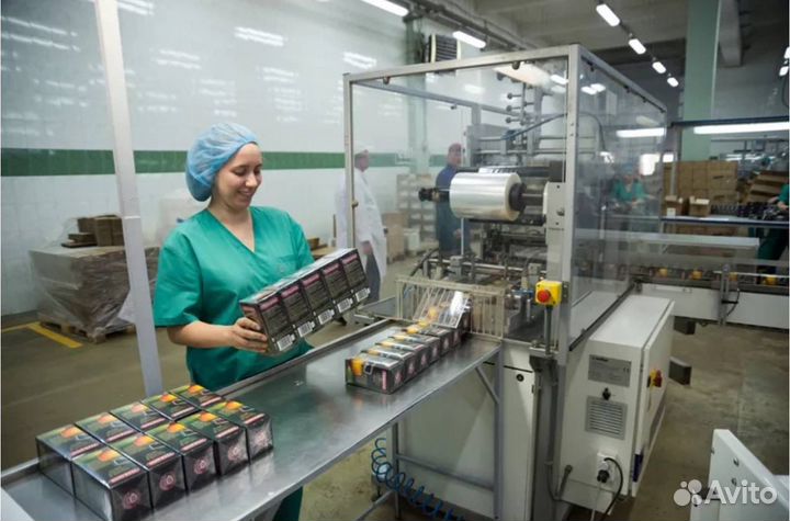 Москва Вахта - Оператор линии на производство чая