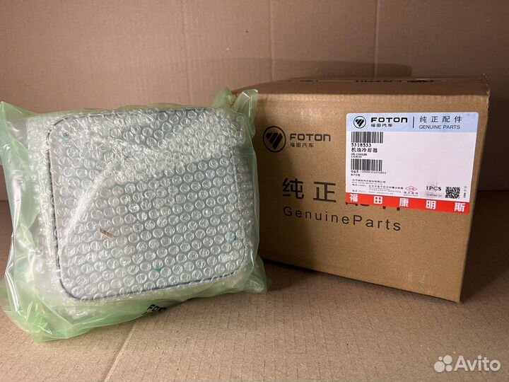 Теплообменник масляный Cummins 2.8 оригинал