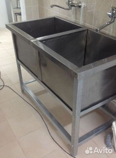Ванна моечная 2 секц вм 2/400 есть разные размеры