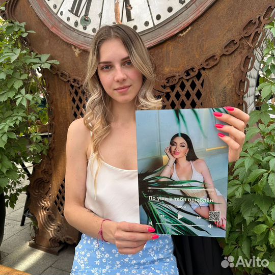 Фоторамка с песней / подарок