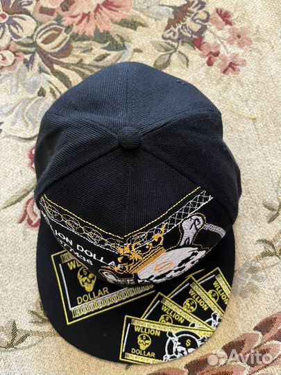 Бейсболка с черепом байкерская, 56-57 р-р