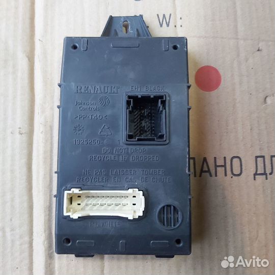 Блок комфорта Renault Logan I рестайлинг 2009—2015