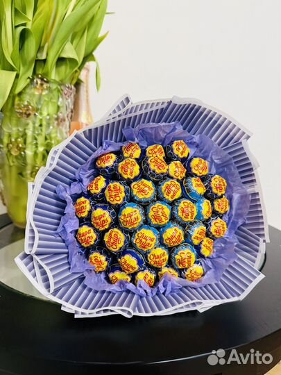 Букет из чупа чупсов