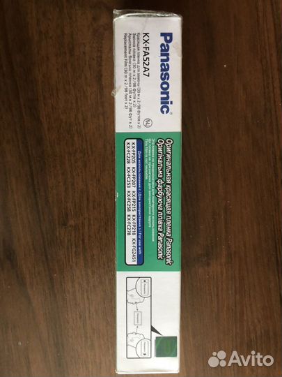 Красящая пленка KX-FA52A7для тел/факса Panasonic