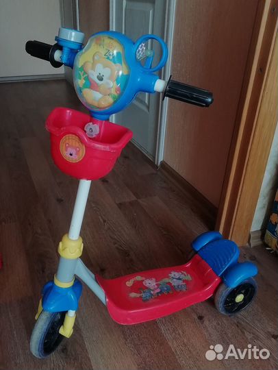 Самокат детский трехколесный