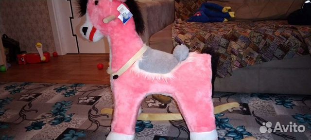 Детская лошадка качалка