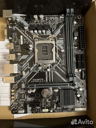 Материнская плата Gigabyte h310m H 2.0