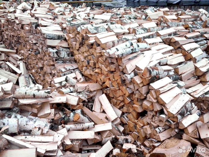Дрова березовые колотые