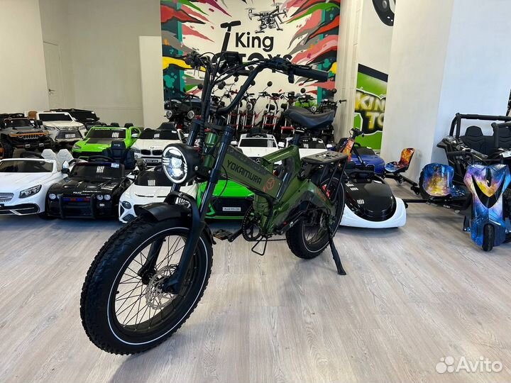 Электровелосипед Yokamura Apache Green NEW