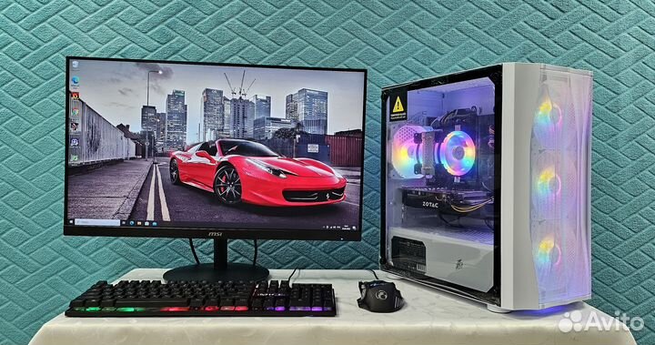 Мощный i5 10400f/16/512SSD/RTX2060 Super 8gb Новый