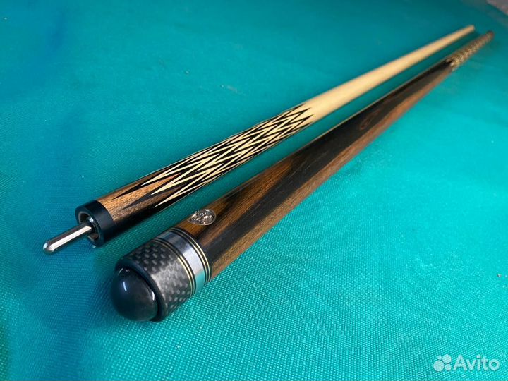 Кий для русского бильярда Королев макассар корона