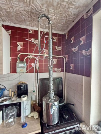 Самогонный аппарат колонного типа 1.5 дюйма