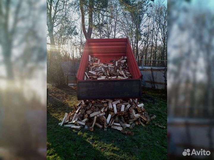 Дрова березовые 5 кубов с доставкой. Качественные