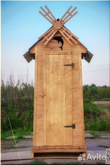 Дачный туалет с установкой ART132