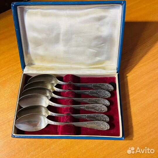 Ложки чайные серебро 875 пробы СССР