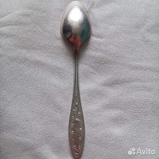 Столовые приборы из мельхиора.Вилочка для лимона