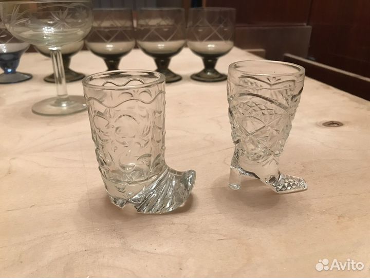 Бокалы, рюмки