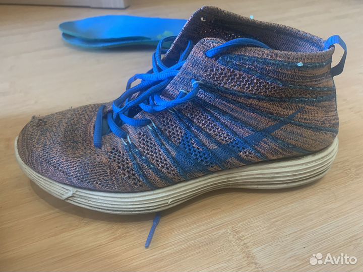 Кроссовки nike flyknit chuka lunarlon