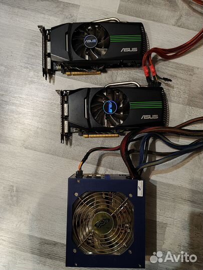 Видеокарта GTX 560 ti и блок питания Everest 800