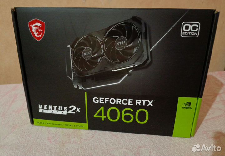 Видеокарта RTX 4060 msi