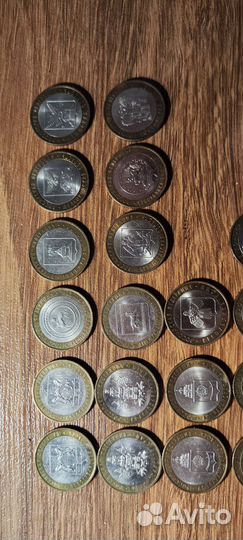 Монеты 10р биметалл юбилейные