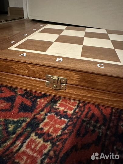 Шахматы деревянные новые