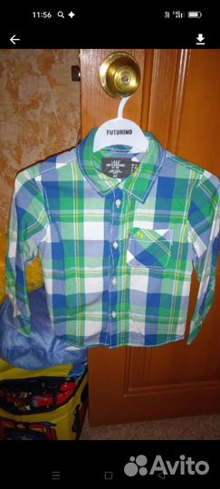 Рубашка 100 хлопок