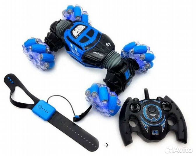 Машинка перевертыш управление жестами