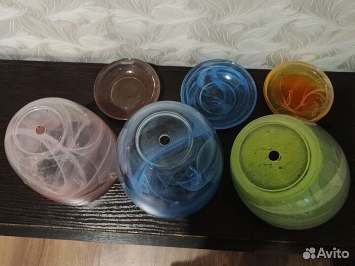 Горшок стеклянный