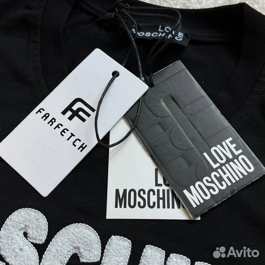 Футболка moschino S, M