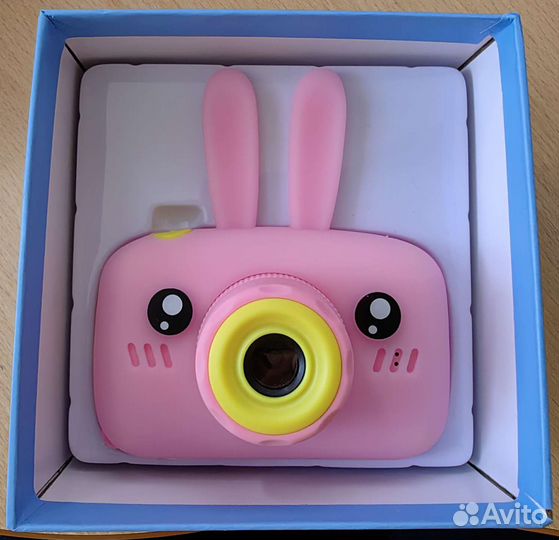 Фотоаппарат новый детский Зайка