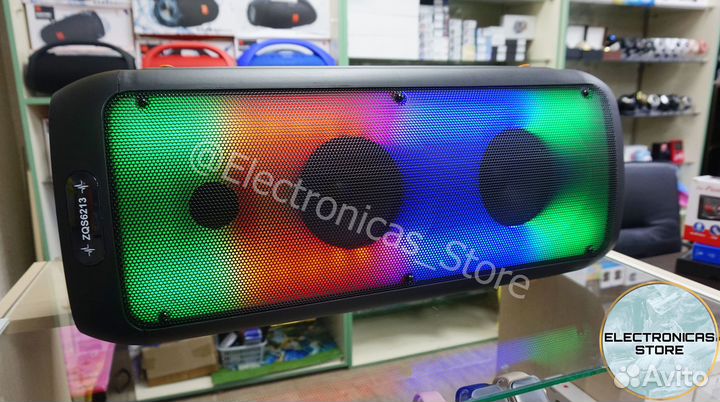 Блютуз Колонка ZQS 6213 Red Бесплатная Доставка