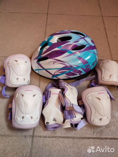 Детские ролики с защитой