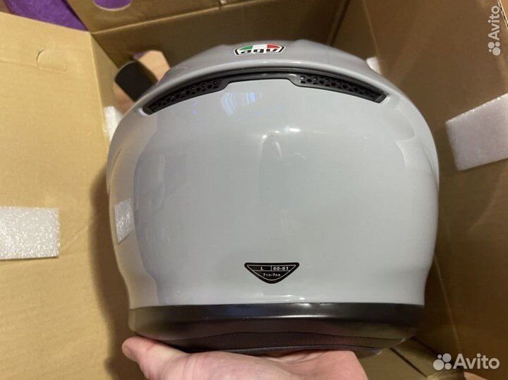 Мотошлем AGV K6 nardo grey размер L