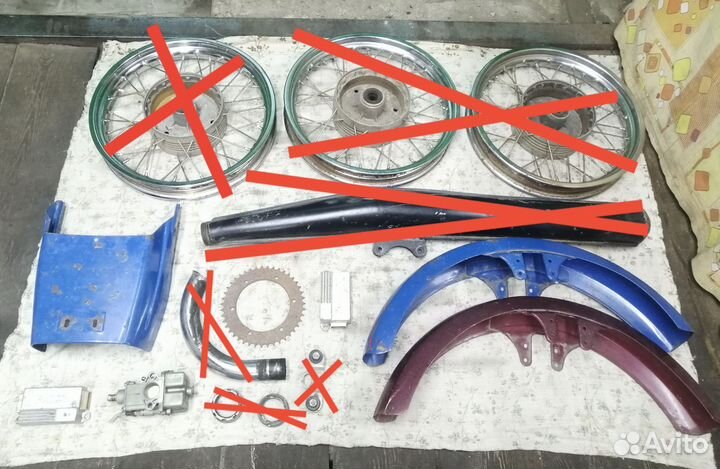 Запчасти на мотоцикл Сова Иж Планета 5