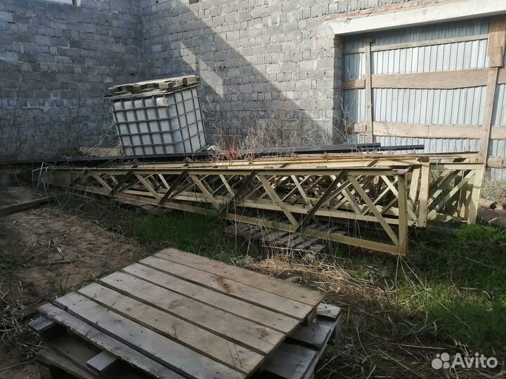Фермы металлические бу