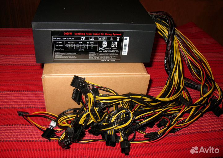 Блоки питания 700 W - 2000 W