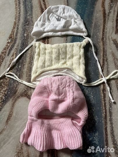 Шапка зимняя для девочки 44 46