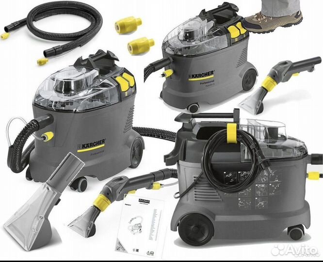 Аренда моющего пылесоса karcher