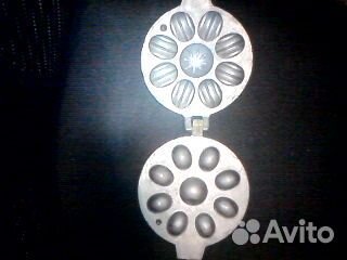 Форма для выпечки орехов времени СССР