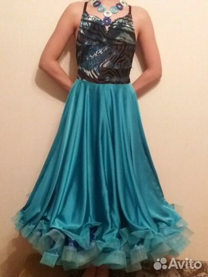 Платье для спортивных бальных танцев